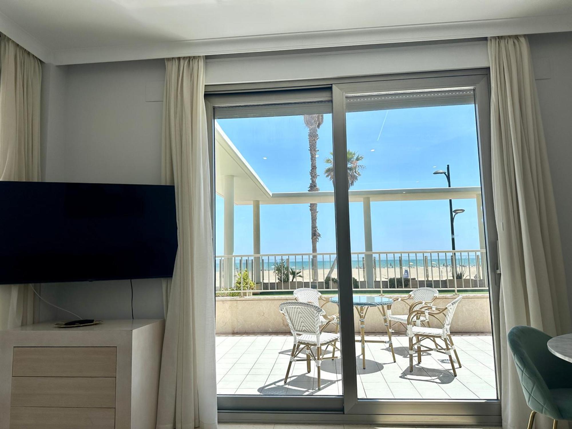 Reinapart Patacona Beachfront Seaview Valencia Exterior foto